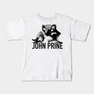 John Prine// Pencil Style Design Kids T-Shirt